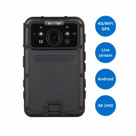 Camera đeo vai an ninh chuyên dụng Wifi 4G Livestream VPS18