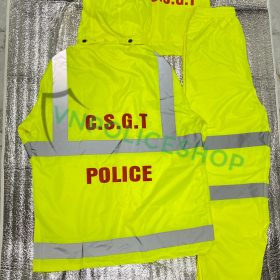 Áo mưa phản quang CSGT hai lớp chống thấm